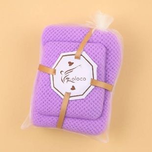 Комплект полотенец 2шт из микрофибры 135*65см+35*70см 31875 Фиолетовый