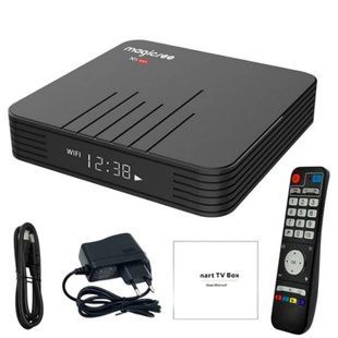Смарт ТБ приставка Magicsee N5 X3 Max S905X3 4/32GB Android 9.0 Чорна