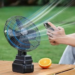 Вентилятор портативный аккумуляторный 21V VAP-8-1 Черный