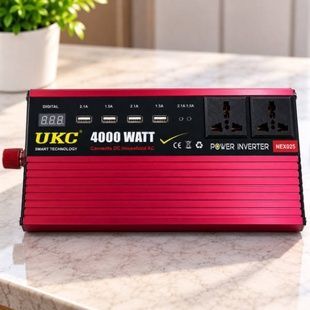 Преобразователь UKC AR-4000M AC/DC AR 4000W 24-220V Красный