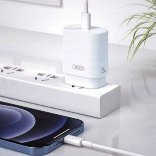 Мережевий зарядний пристрій блок живлення XO L91 25W TYPE-C fast charger