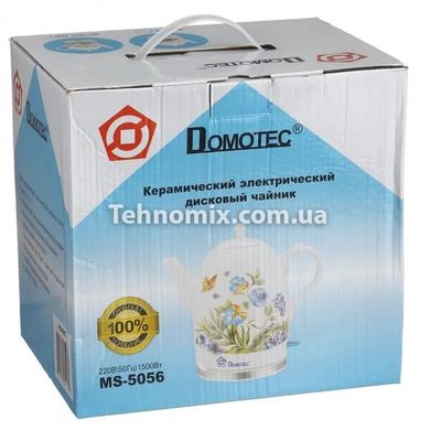 Электрочайник керамический Domotec MS-5056 1.5л