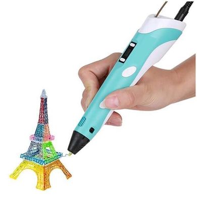 3D ручка H0220 з дисплеєм блакитна