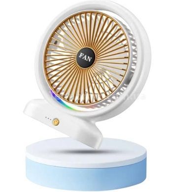 Вентилятор настільний usb LY-843 Білий
