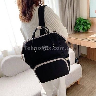 Сумка-рюкзак для мам Mom Bag Черная