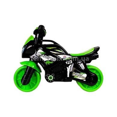 Толокар Мотоцикл беговел Technok Toys 6474 Салатовый с черным