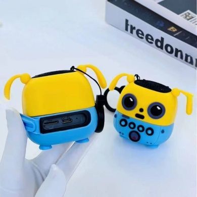 Колонка акумуляторна бездротова Cool Dog Bluetooth C 76160 Жовта