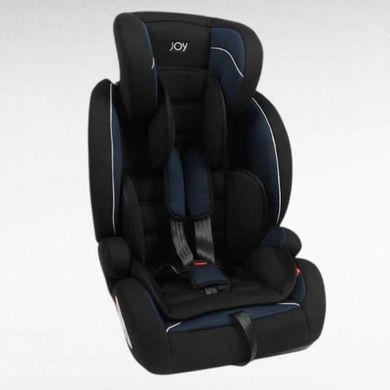 Детское автокресло универсальное от 9-36кг с системой ISOFIX I / II / III группа JOY SX36907 Черное с синим