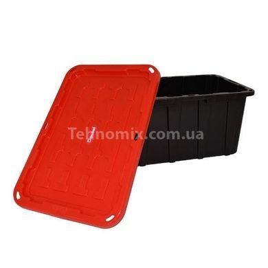 Контейнер для зберігання іграшок DOLONI 01562 74,2x51,2x37,5см Чорний з червоним