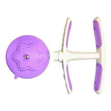 Тренажер, крепление ног для пресса на присоске Suction Cup Trainer Фиолетовый