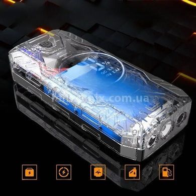 Пускозарядний пристрій 11900 мАh JUMPSTARTER QY19 Чорне з червоним