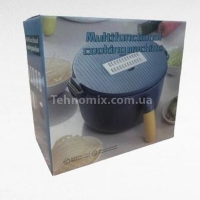 Шинковка-тёрка круглая с ручкой Multifunctional cooking machine SZK-6