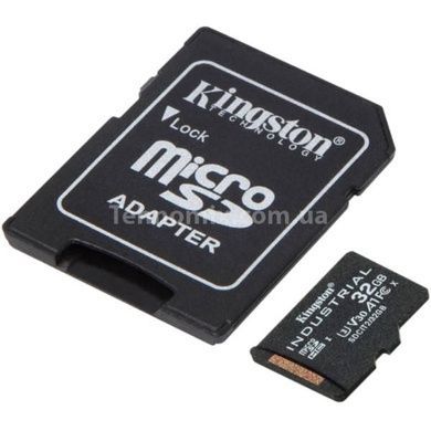 Мапа пам'яті з адаптером microSD, SD, SDHC, SDXC 32GB Class 10 Kingston memory card