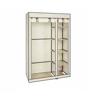 Складной тканевый шкаф Storage Wardrobe 68110 Бежевый