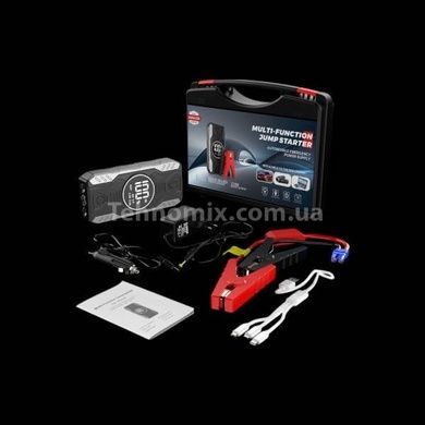 Пускозарядний пристрій 11900 мАh JUMPSTARTER QY19 Чорне з червоним