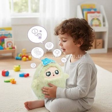 Іграшка м'яка інтерактивна зі штучним інтелектом Smart AI Plush Yaya Салатова