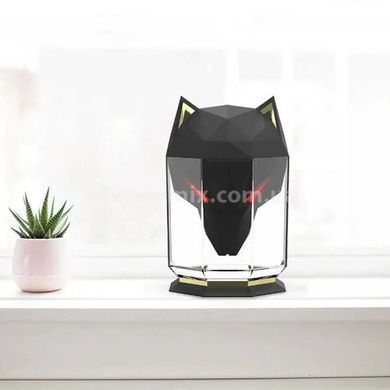 Зволожувач повітря настільний 650мл Вовк humidifier AND5295 Чорний