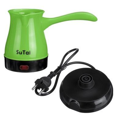 Кавоварка електрична турка SuTai 168 600W 0.5л Green