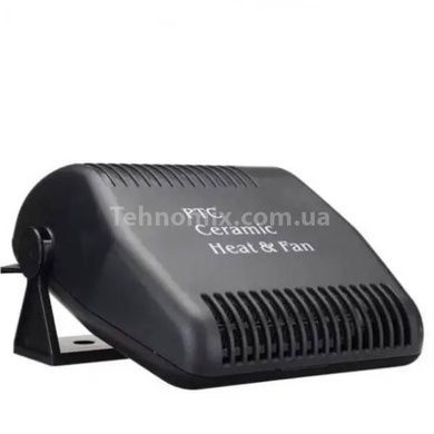 Обогреватель салона дуйка автомобильная 150W CAR FAN CF-701 Черная