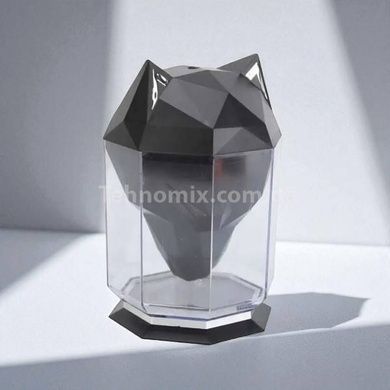 Зволожувач повітря настільний 650мл Вовк humidifier AND5295 Чорний