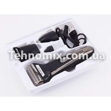 Машинка для стрижки 3 in 1 Gemei GM 598 Черная