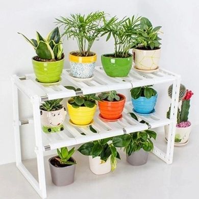 Полка под раковину для хранения кухонных принадлежностей Kitchen Rack Белая