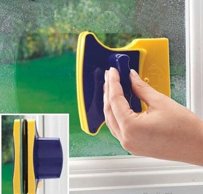 Магнітна щітка для миття вікон з двох сторін Glass Wiper