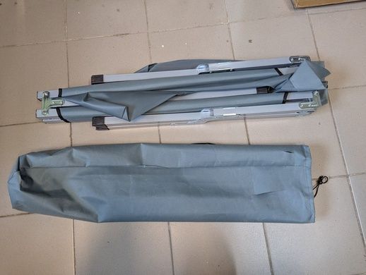 УЦІНКА! Комплект туристичний намет+ліжко розкладне 200*80*145см PSK+2 CT-X02 Зелений з сірим