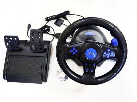Кермо і педалі Vibration Steering Wheesel