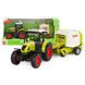 Іграшка Трактор із причепом зі звуковими та світловими ефектами Farmland Зелений
