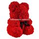 Мишка из 3D роз Teddy Rose 40 см Красный + подарочная упаковка