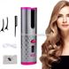Беспроводная плойка для завивки волос Ramindong Hair curler RD-060 Серая с розовым
