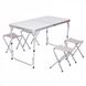 Стіл і стільці для пікніка Folding Table Білий