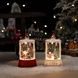 Новорічний нічник Свічка. Сніговик Білий