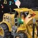 Екскаватор на радіокеруванні акумуляторний з підсвічуванням та парогенератором MDP 268-1 A Жовтий
