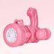 Кулемет дитячий автоматичний для мильних бульбашок Bubble machine toy Рожевий