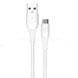 Зарядное устройство 1м 2,4А Type-C WUW T31 Белое