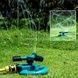 Ороситель для полива газона спринклер дождеватель круговой 360 Lawn Water Sprinkler / ART-5059 Голубой