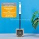 Силиконовая щётка для унитаза Liquid Toilet Brush Серая