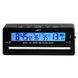 Авточасы вольтметр 2 термометра VST-7010V Черные