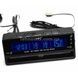 Авточасы вольтметр 2 термометра VST-7010V Черные