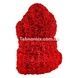 Мишка из 3D роз Teddy Rose 40 см Красный + подарочная упаковка