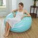Надувне крісло-мішок для відпочинку в смужку Sofa XL-1135 Зелене