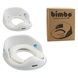 Накладка на унитаз для детей 31х34х11см BM-03560 Bimbo Белая с голубым