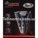 Машинка для стрижки 3 in 1 Gemei GM 598 Черная
