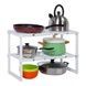 Полка под раковину для хранения кухонных принадлежностей Kitchen Rack Белая