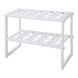 Полка под раковину для хранения кухонных принадлежностей Kitchen Rack Белая