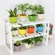 Полка под раковину для хранения кухонных принадлежностей Kitchen Rack Белая