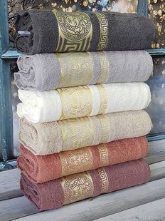 Рушники Sweet dreams Versace 50х90см Махра набір 6шт