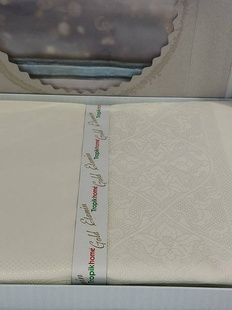 Скатертина Tropik home PAISLEY 160х220см Жаккард Поліестер